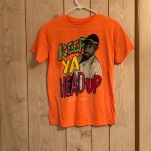 An Orange Tupac Tee